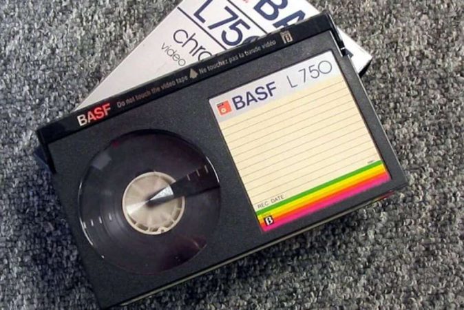 cassettes format vhs